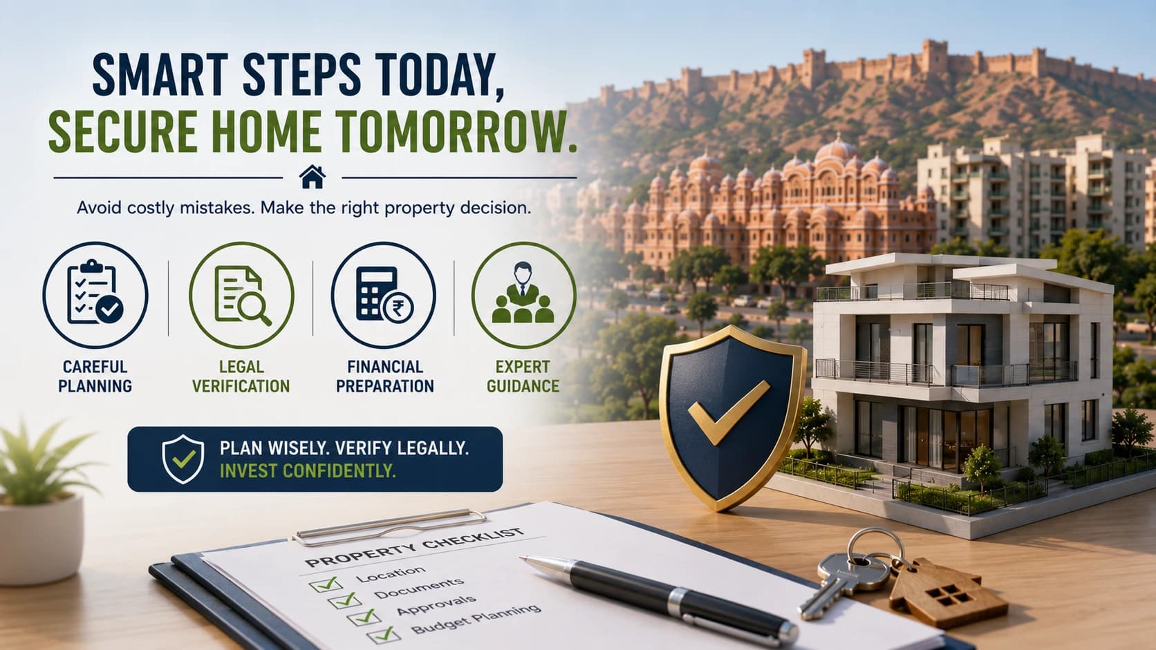 Checklist for buying property safely in Jaipur