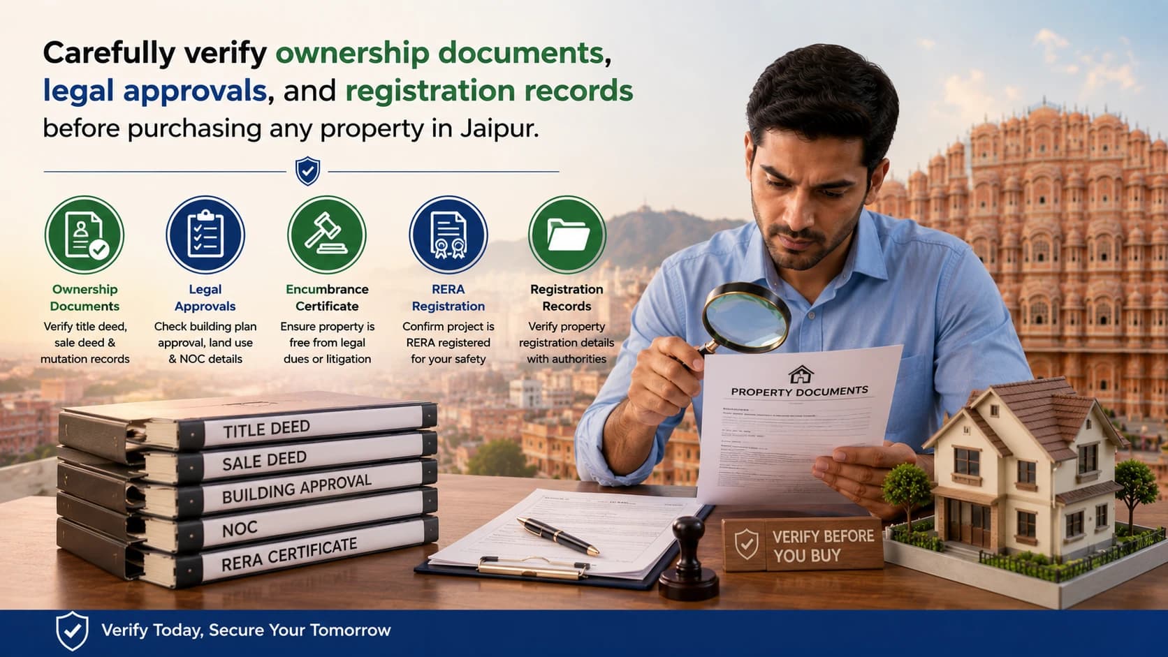 Property Document Verification Before Buying in Jaipur